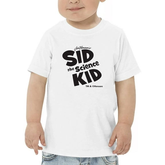 Jim Henson-Inspired Sid the Science Kid Character Graphic Toodler's T-shirt