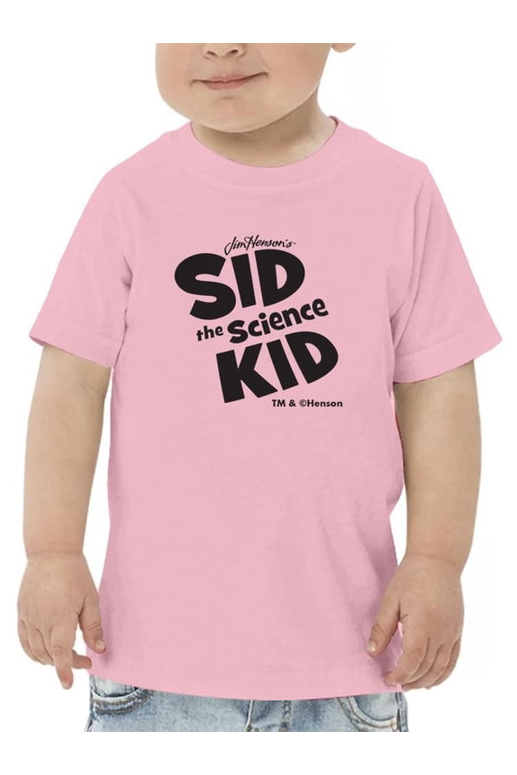 Jim Henson-Inspired Sid the Science Kid Character Graphic Toodler's T-shirt