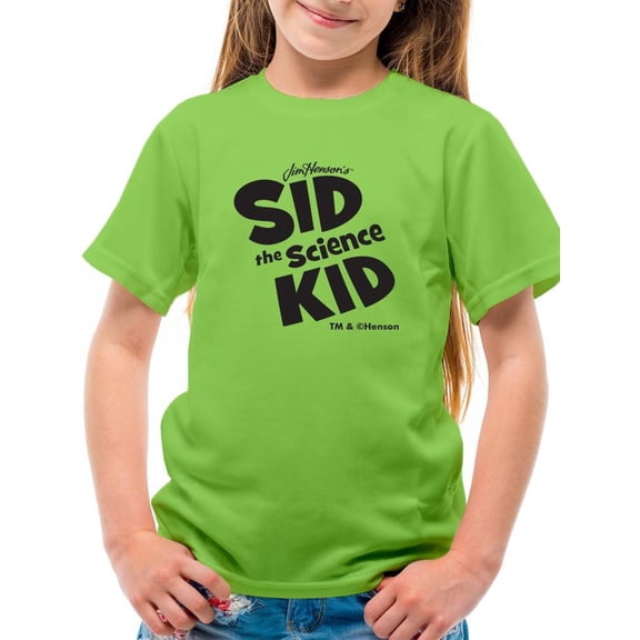Jim Henson-Inspired Sid the Science Kid Character Graphic Youth's T-shirt