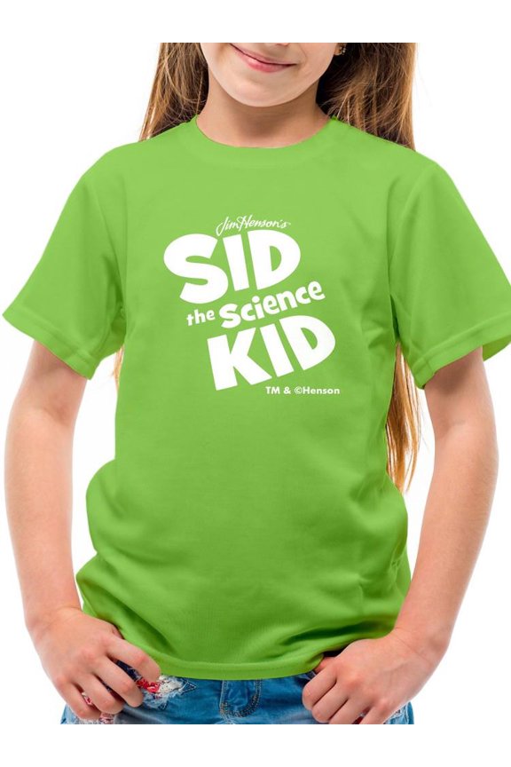 Jim Henson-Inspired Sid the Science Kid Character Graphic Youth's T-shirt