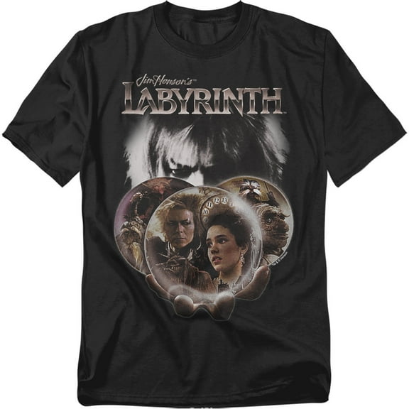 Jim Henson - Labyrinth T-Shirt Globes Unisex Graphic Tee for Men & Women