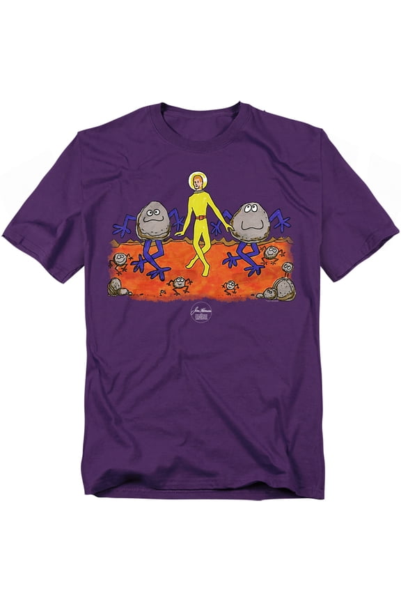 Jim Henson Signature Collection T-Shirt Dancing Spaceman Unisex Graphic Tee for Men & Women
