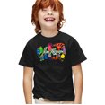 thumbnail image 1 of Jim Henson Sketch Collage Kids T Shirt for Youth Boys and Girls, Black, Small, 1 of 5