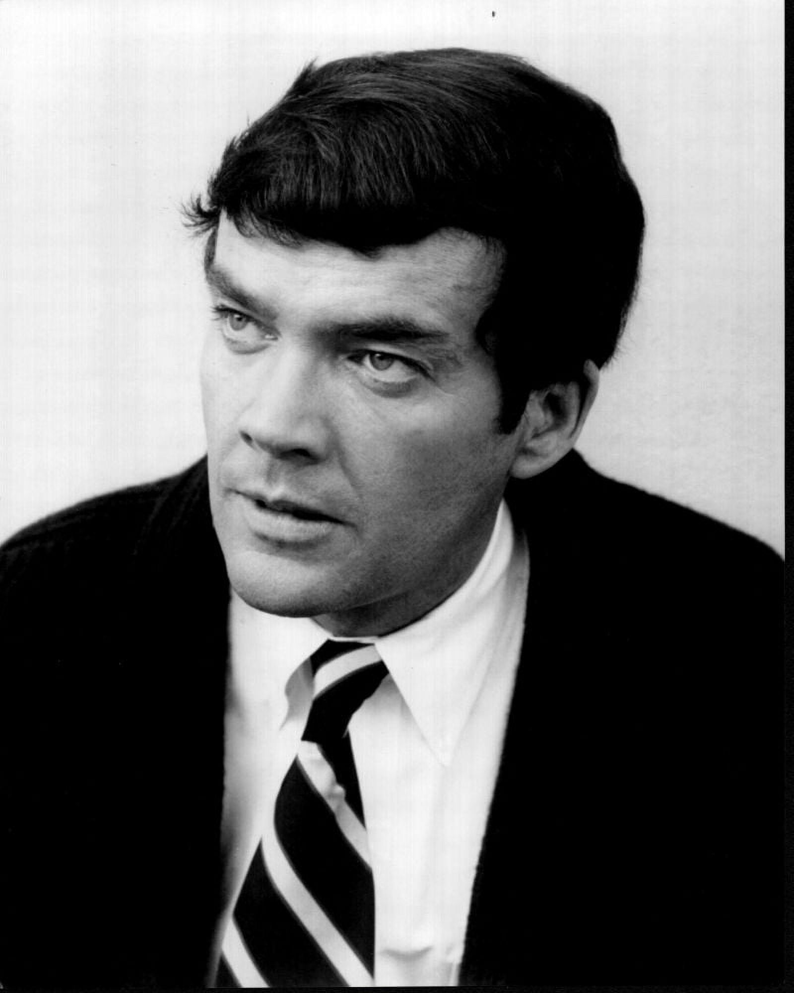 Jim Hutton Headshot In Suit And Tie Black And White Photo Print (8 x 10