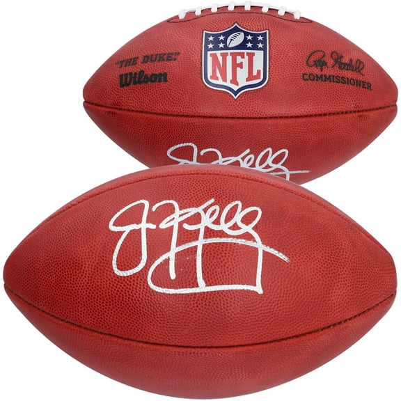 Jim Kelly Buffalo Bills Autographed Wilson Duke Full Color Pro Football - Fanatics Authentic Certified