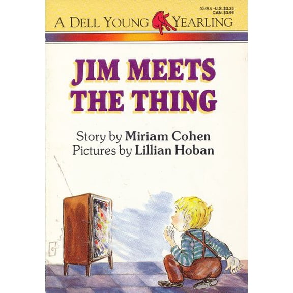 Pre-Owned Jim Meets the Thing (A Dell Young Yearling) (Paperback) 0440401496 9780440401490