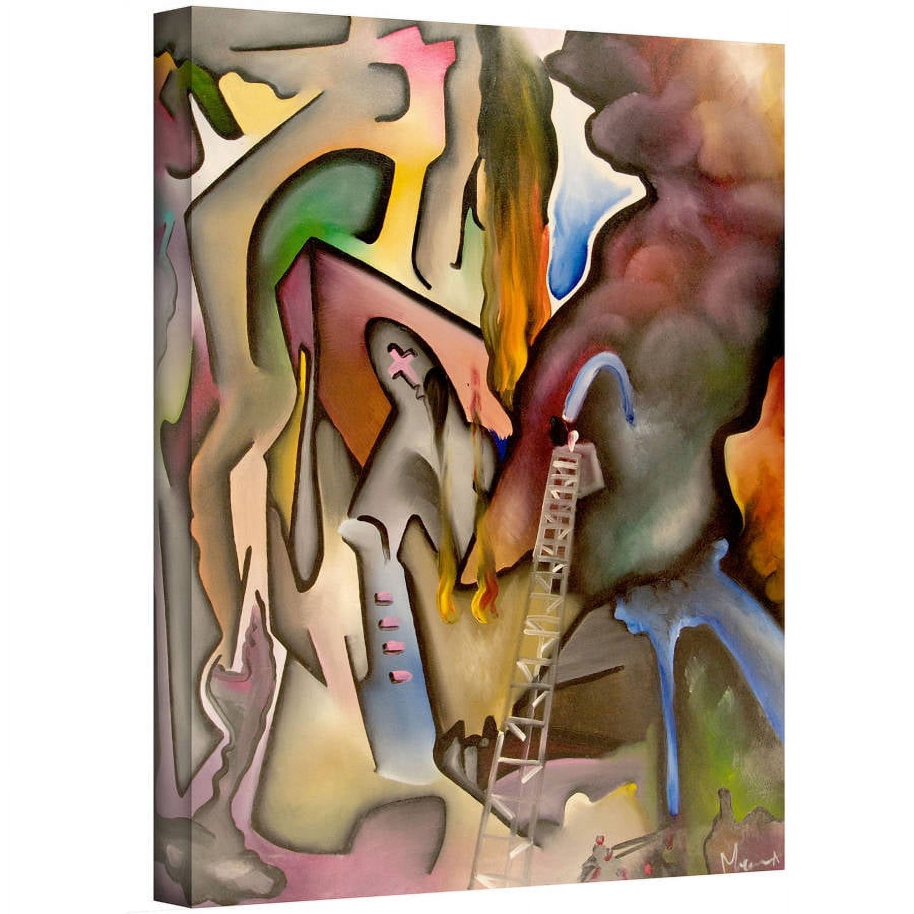 Jim Morana "Tragedy in Florence" Gallery-wrapped Canvas