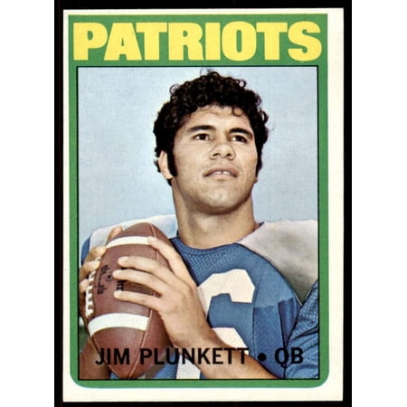 Jim Plunkett Rookie Card 1972 Topps #65