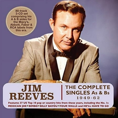 Jim Reeves - Complete Singles As & Bs 1949-62 - Music & Performance - CD