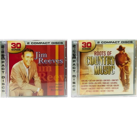 Jim Reeves Dear Hearts & Gentle People and Roots of Country Music, 4 CDs
