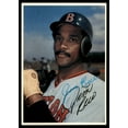 thumbnail image 1 of Jim Rice Autographed 1980 Topps Super Card #5 Boston Red Sox SKU #248663, 1 of 2
