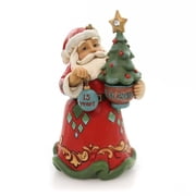 Jim Shore 15 Anniversary Crystal Santa Hanging Ornament Heartwood Creek 4059001