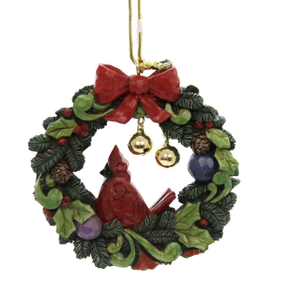 Jim Shore 2018 Legend Of Christmas Wreath Polyresin 6Th In Series 6002801