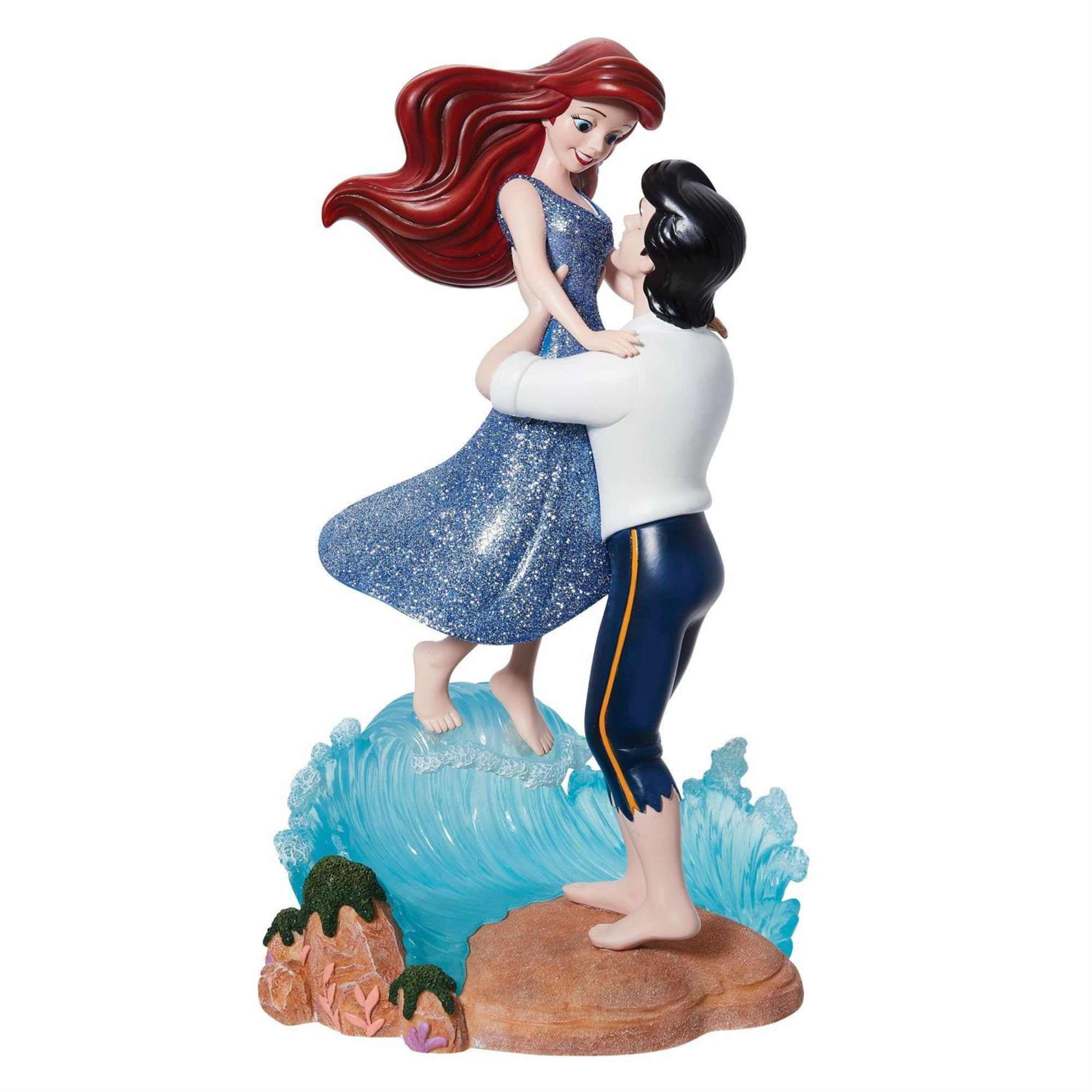 Jim Shore Ariel & Prince Eric - One Figurine 11.00 Inch, Resin