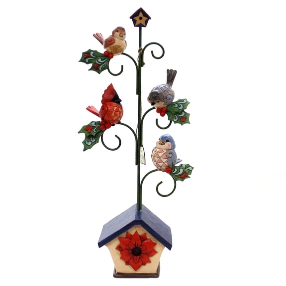 Jim Shore Different Feathers But All Together Polyresin Birds Tree 6001480