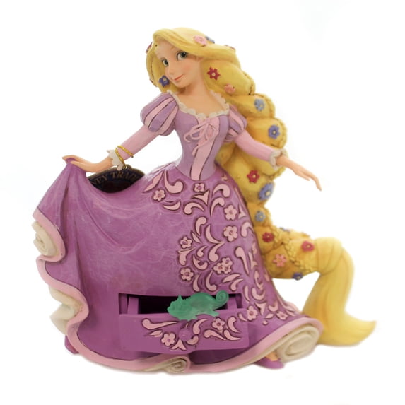 Jim Shore Disney Rapunzel’s Secret Charm Figurine Tangled Pascal 6000964 New