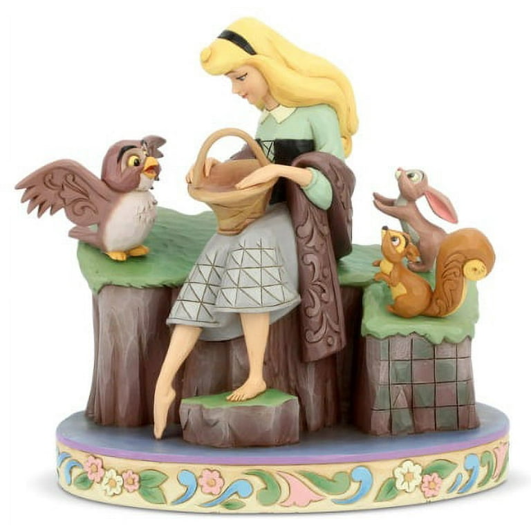 Jim Shore Disney Sleeping Beauty with Animals Beauty Rare Figurine #6005959  