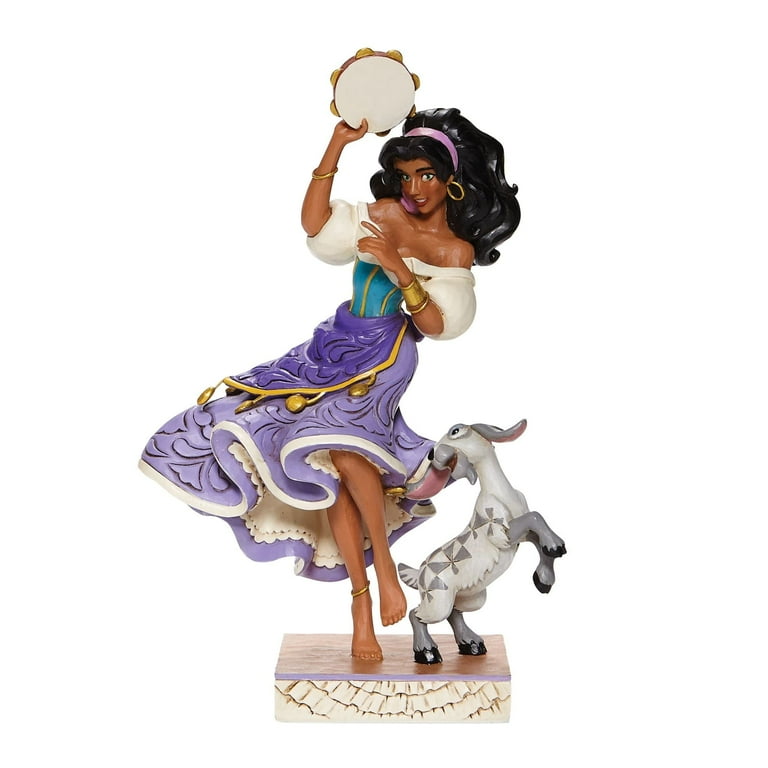 Jim Shore Disney Traditions 6008071 Esmerelda & Djali Figurine