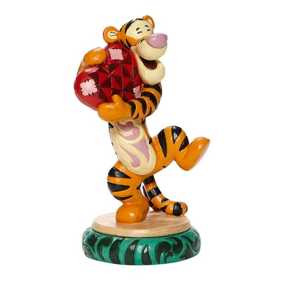 Jim Shore Disney Traditions 6008073 Tigger Holding A Heart Figurine 5.5" H