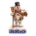thumbnail image 1 of Jim Shore Happy Birthday Polyresin Frosty The Snowman Pipe Broom 4058187, 1 of 2