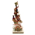 thumbnail image 1 of Jim Shore Heaped With Holiday Cheer Polyresin Lighted Stacked 4060310, 1 of 2