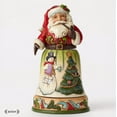 thumbnail image 1 of Jim Shore HWC Decking Halls and Making Merry Rotatable Santa Figurine 4051545, 1 of 1