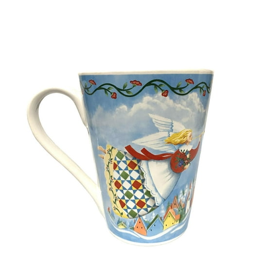 Jim Shore Heartwood Creek Angel Ceramic Mug 12 oz.