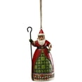 thumbnail image 1 of Jim Shore Heartwood Creek Santa with Cane Hanging Ornament, 1 of 1