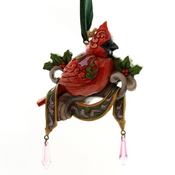 Jim Shore Legend Christmas Cardinal Polyresin Ornament 3Rd Series 4049419