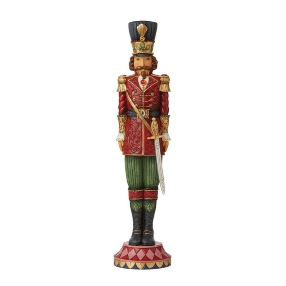 Jim Shore On Guard For Glad Tidings Polyresin Christmas Soldier Guard 6009496