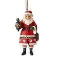 thumbnail image 1 of Jim Shore Santa Holding Lantern Polyresin Christmas Ornament 6002737, 1 of 2