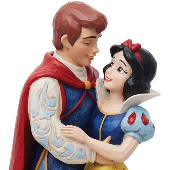 Jim Shore The Fairest Love - One Figurine 8.0 Inch, Resin - Snow White & Prince 6013069