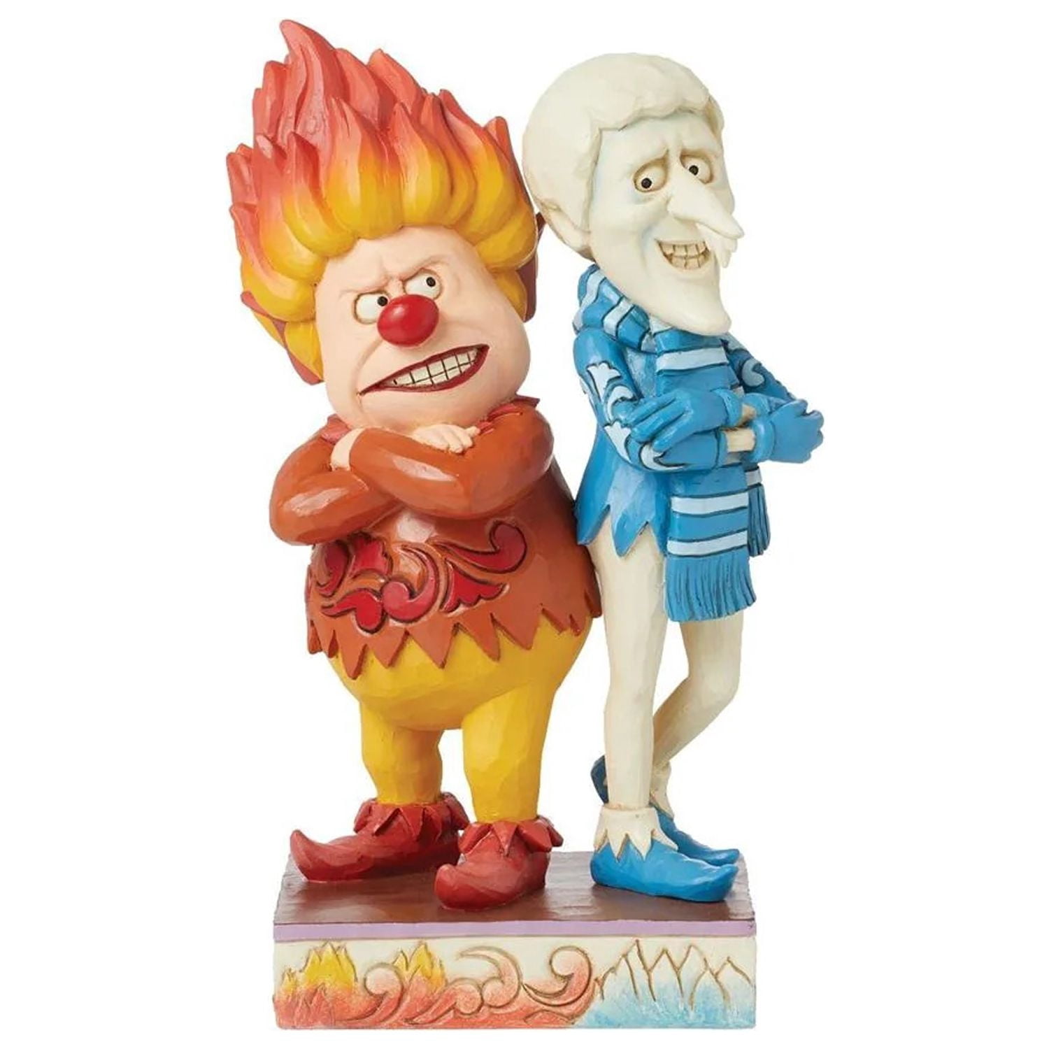 Snow Miser Inflatable Jim Shore The Year Without A Santa Claus: Heat Miser & Snow Miser Back ...