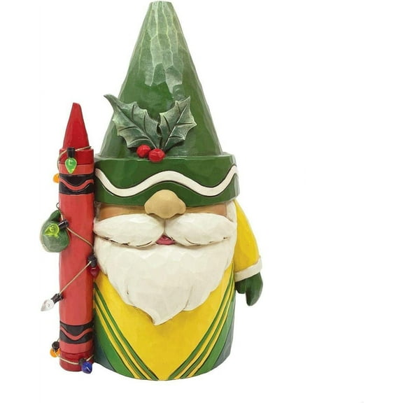 Jim Shore Wrapped In Color Polyresin Crayola Gnome 6011239