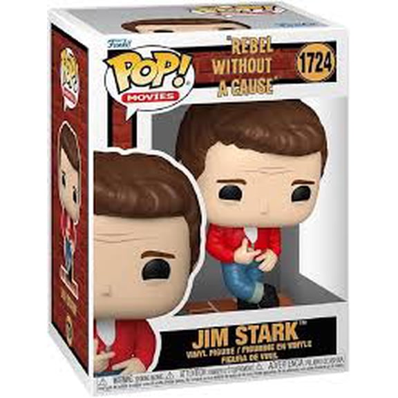 Jim Stark 1724 Funko Pop With Protector