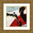 thumbnail image 1 of Jim, Stone 20x20 Gold Ornate Wood Framed with Double Matting Museum Art Print Titled - Ride the Tiger I, 1 of 4