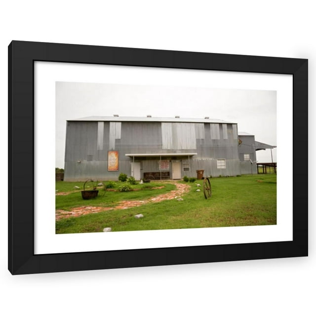 Jim West 28x19 Black Modern Wood Framed Wall Art Titled Glendora