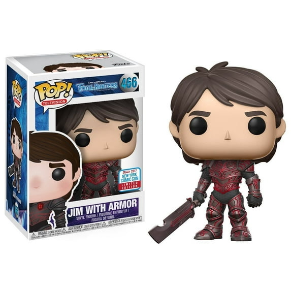Funko Pop! Troll Hunters Jim with Armor Fall Convention Exclusive #466
