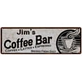 thumbnail image 1 of Jim's Coffee Bar Sign Kitchen Decor 6x18 206180007358, 1 of 1