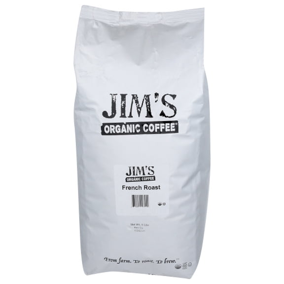Jimcof Eb French Roast Organic Coffee 5 Lb