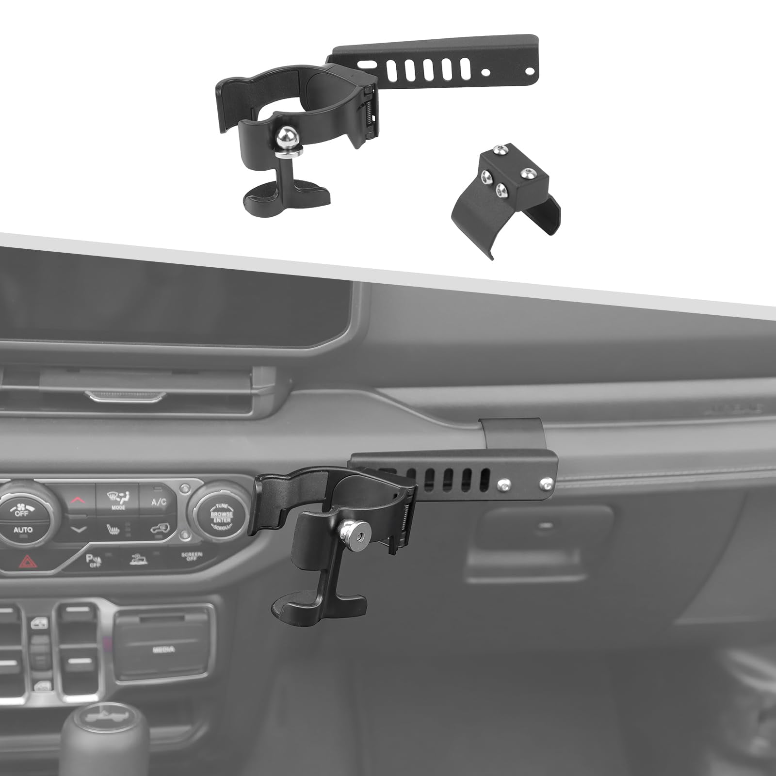 Jimen Fit For Jeep Wrangler JL JLU 2018-2025 & Gladiator JT 2020 - View #12