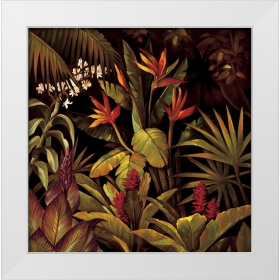 Jimenez, Rodolfo 15x15 White Modern Wood Framed Museum Art Print Titled - Seminyak II