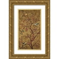 thumbnail image 1 of Jimenez, Rodolfo 19x32 Gold Ornate Wood Framed with Double Matting Museum Art Print Titled - Plum Tree Panel II, 1 of 4