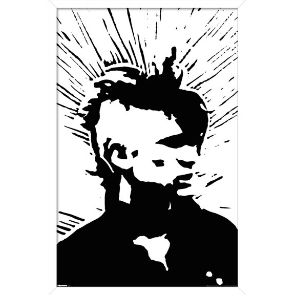 Jimi Dams - MoHawk Wall Poster, 22.375" x 34" Framed