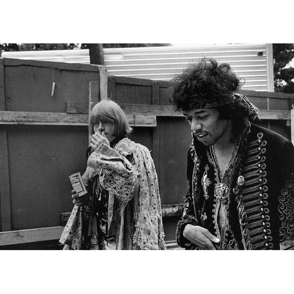 Jimi Hendrix 24x36 inch rolled poster