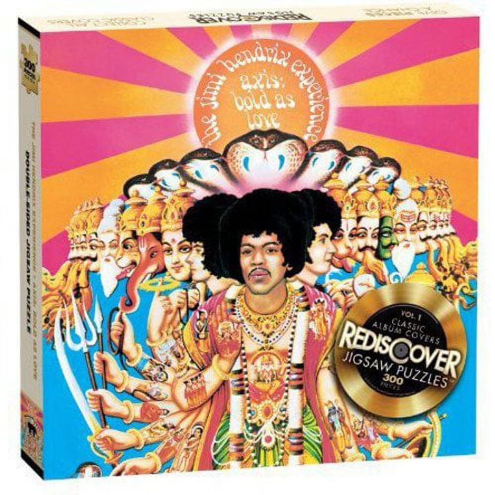 Jimi Hendrix Axis Bold As Love Jigsaw Puzzle - 300 Pieces