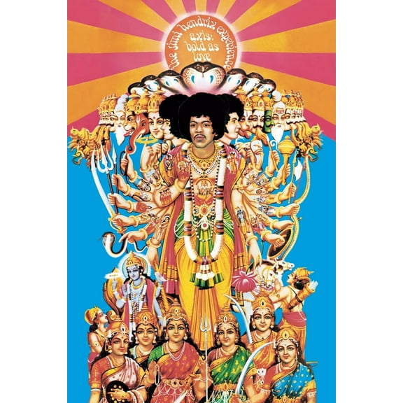 Jimi Hendrix - Axis Poster 24" X 36"