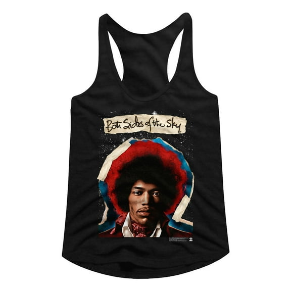 Jimi Hendrix Both Sides Women's Racerback Tank Top