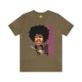 thumbnail image 1 of Jimi Hendrix Cartoon Portrait T-Shirt, Black History Icon, Vintage Music, 1 of 5