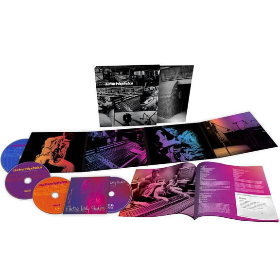Jimi Hendrix - Electric Lady Studios: A Jimi Hendrix Vision (3CD/1Bluray Box Set) - Music & Performance - CD